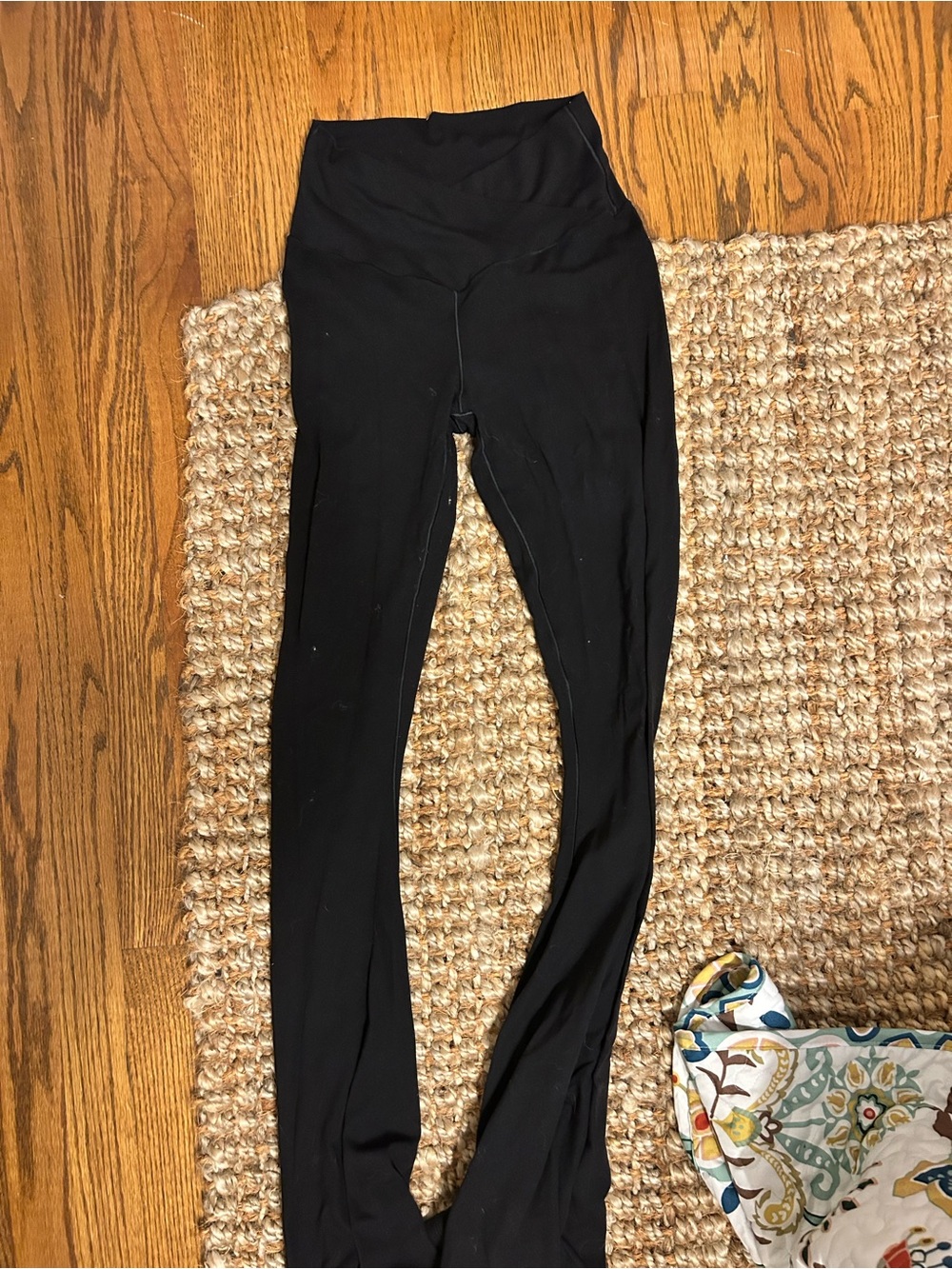 aerie Black Boot Cut Flare Leggings